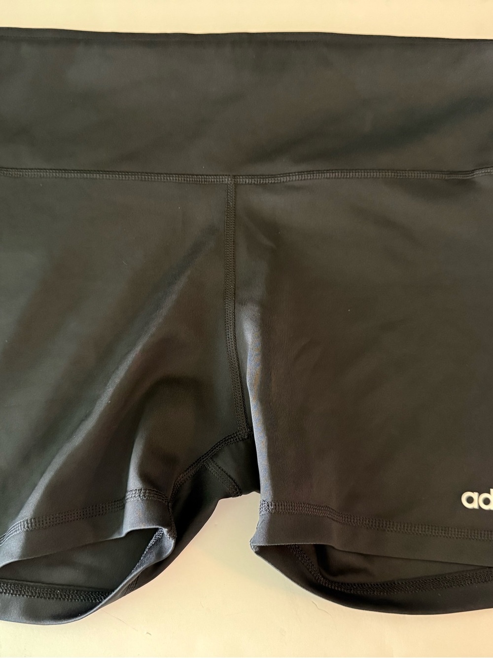 adidas Black Women’s High-Waist Bike Shorts